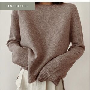 Jenni Kayne Everyday Sweater in Taupe